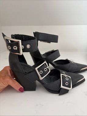 Jeffrey Campbell for Free People Buckle Heels